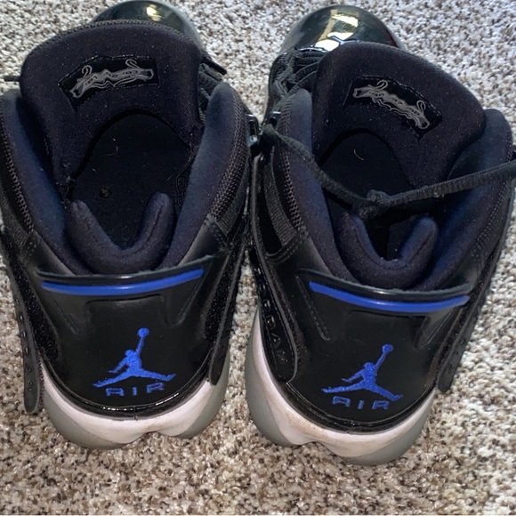 Air jordans 6 rings black and blue - Picture 2 of 3